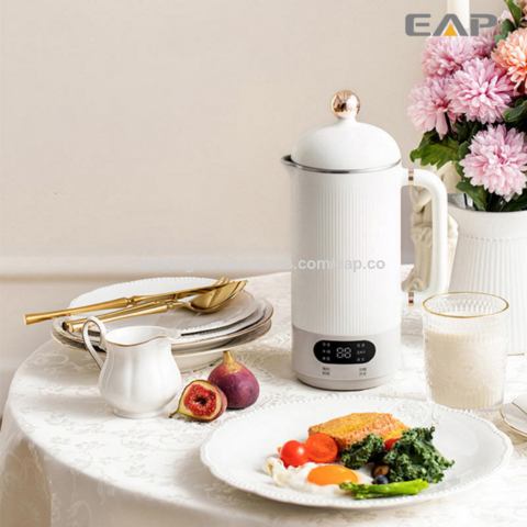 كوب خلط تلقائي EAP2023 خالٍ من مادة BPA مع غطاء، صانعات حليب الصويا الكهربائية البلاستيكية ذاتية التحريك بكميات كبيرة for sale at factory direct price