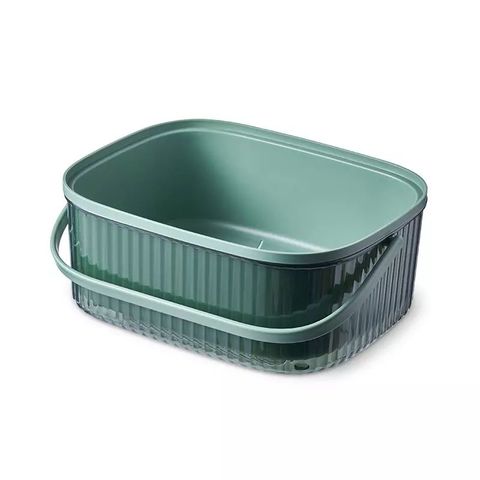 Plastic Rectangle Rinse Basket, Rinse Bowl and Strainer - China