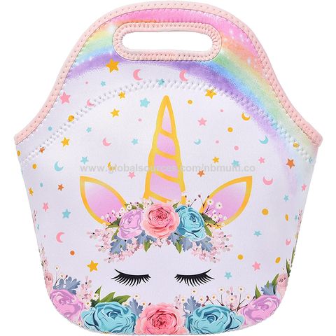 Quest Neoprene Lunch Bag - Unicorn Donut