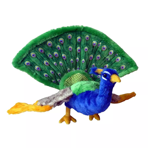 Peluche de pavo real sales