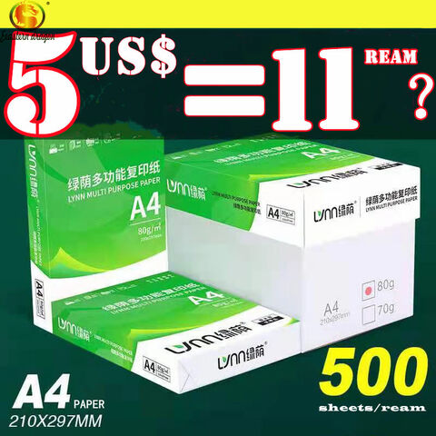 Buy Wholesale China Hot Sale A4 Paper 80 Gsm Office Paper Copy Paper & A4  Copy Paper at USD 1.6