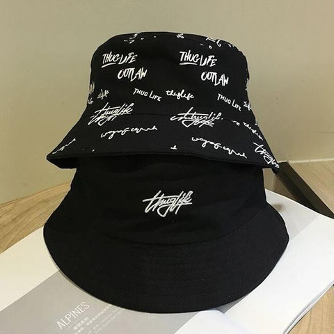 Chapéu de Pesca Unissex Dupla Face 2021, Boné de Pescador para Meninos/Meninas Bob Femme Gorro Chapéus de Balde de Verão