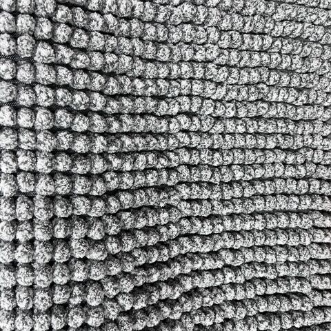Tissu Chenille Microfibre 100% Polyester Gris - Tissu Chenille en gros for sale at factory direct price