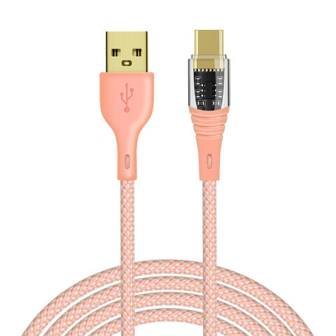 USB 2.0/3.0 Transparent visual connector Cable