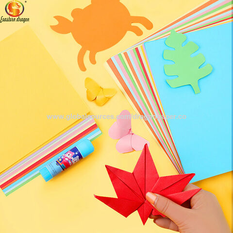 A4 Color Paper for Craft, Art & Photocopy - 100 Sheets. 10 Colour. 80GSM