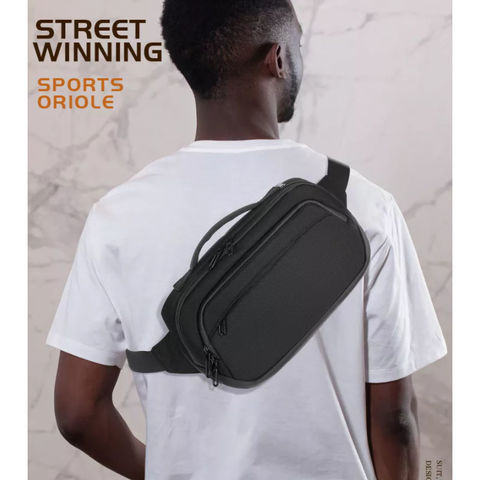 2023 Fashion Waterproof Pu Fitness Handbag, For Men Leather