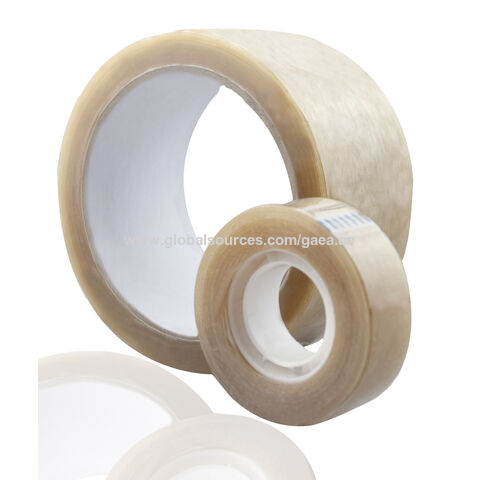 Rollos de cinta adhesiva transparente, 15mm x 25m