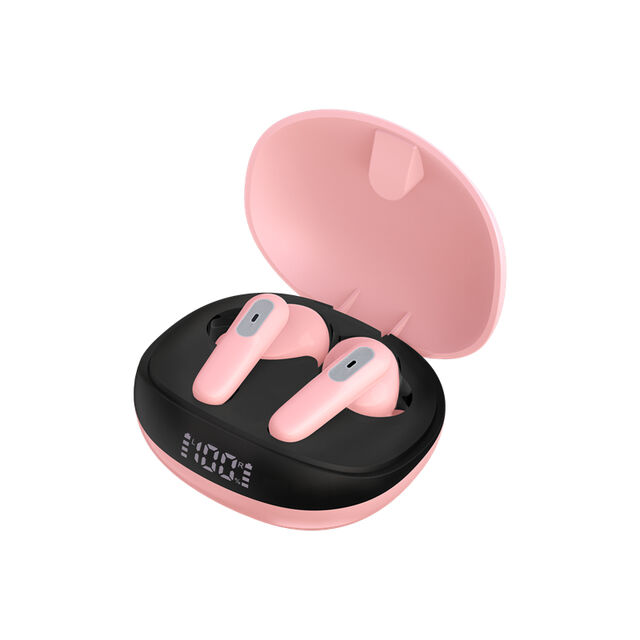 OEM TWS-Ohrhörer mit aktiver Geräuschunterdrückung bis zu -25dB, Bluetooth-Stereo-Headsets mit wiederaufladbarem Basisgehäuse