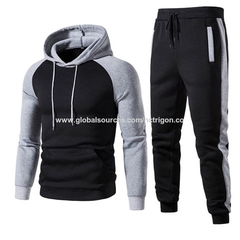 Buy Wholesale China Wholesale Oem Tracksuit Zipper Hooded Jogging Men ...