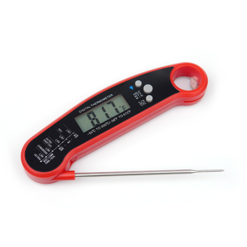 Meat Thermometer for Grilling Digital Folding Thermometer Food Thermometer  & Oven Thermometer