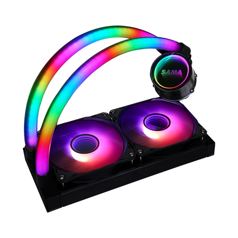 AIO M.RED WATERCOOLING 240MM RGB RAINBOW (KIT WATERCOOLING)