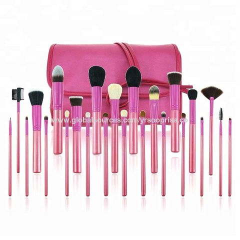 DUcare Makeup Brushes 15pcs Professional Cosmetic Brushes Foundation Powder  Contour Blush Cosmetic Eye Brush Sets With Luxury Cosmetic Bag