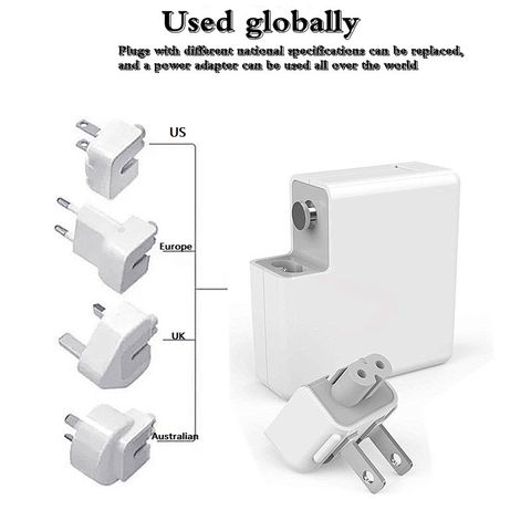 Adaptador de corriente de 45W 60W 85W compatible con cargador