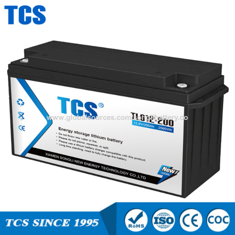 Compre Batería De Litio Tlb12-200 12v 200ah Y 12,8 V Para Cable Tv y Batería  De Litio de China por 314.13 USD