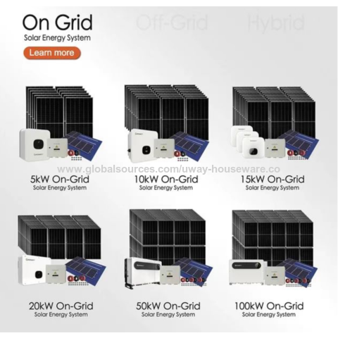 Buy Wholesale China Solar Power System Solar Energy System 10kw On Grid ...