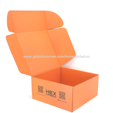 Caja de cartón con logotipo personalizado para ropa, envío grande, color  negro, blanco, barato, reciclado, venta al por mayor