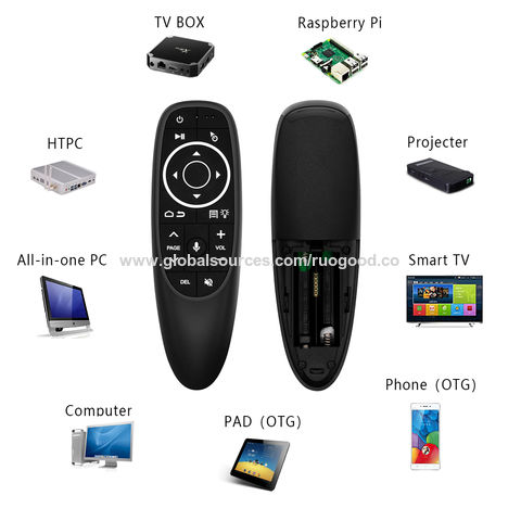 Télécommande Vocale Sans Fil Smart Air Mouse, 2.4 Ghz RF, 5.0
