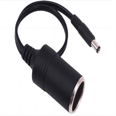 Buy Wholesale China Lighter Power Supply Cable, 2-pack Car Cigarette  Lighter Female Socket To Dc 5.5mm X 2.1mm Plug Jack Adapter & Power Cable  at USD 4.6