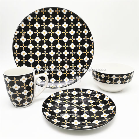 Buy Wholesale China Western Countries Popular Ceramic Tableware 4pcs