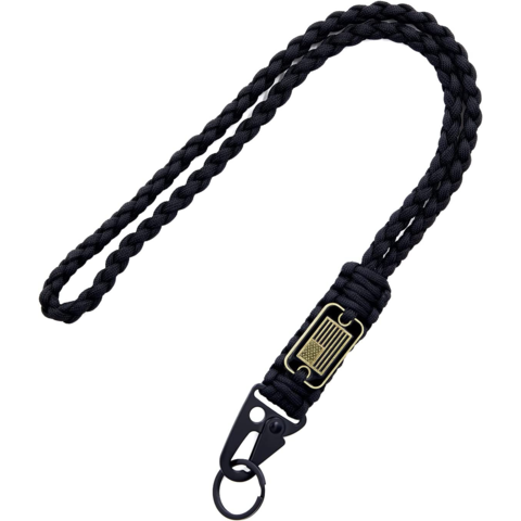 Paracord Keychain Key Lanyard For Men Woven Key Chain With