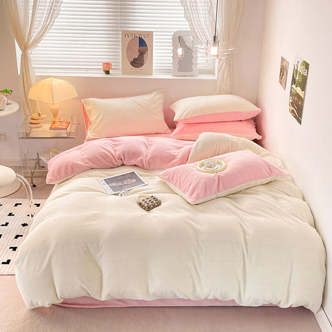 Buy China Wholesale Home Textile Luxury Winter Warm Bed Sheets Set