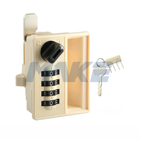 MK706 Serrure de Casier en Plastique à 4 Chiffres de Haute Qualité avec Clé Principale for sale at factory direct price