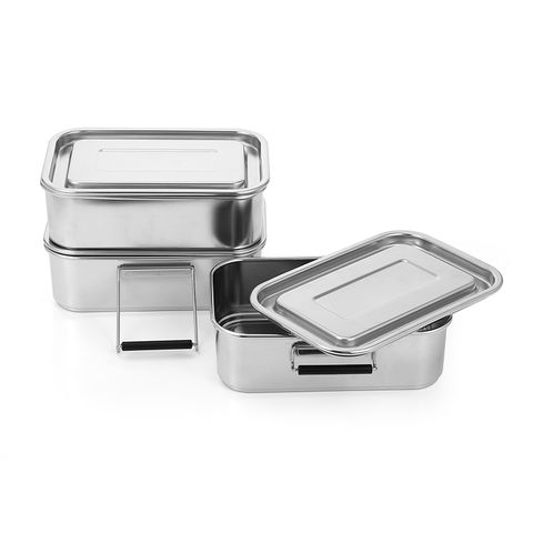 Buy Wholesale China 1000ml Stainless Steel Lunch Box Compartments ...