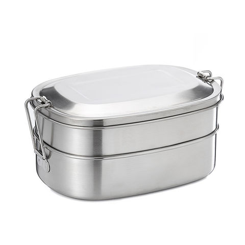 Buy Wholesale China Tin Lunch Boxes Metal Food Container Leakproof Jar Bento  Box Lunch Box 500ml 1000ml & Leakproof Lunch Boxes at USD 1.17