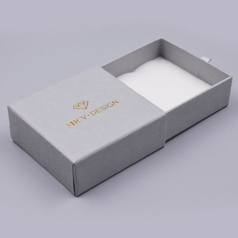 Wholesale Custom Logo Printed Paper Jewelry Box Factory Supply