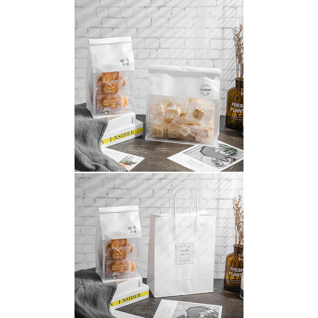 Bolsa de compra de papel Kraft marrón de 120 GSM impresa a medida con asa retorcida para minoristas for sale at factory direct price