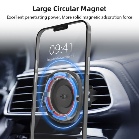 Soporte magnético para teléfono móvil para coche, soporte