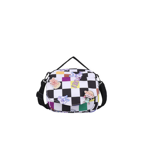 Original Folk Style Bag Retro Literary Leisure Joker National Tide Fur Ball Embroidery Bag Crossbody Bag Canvas Handbag main image 0