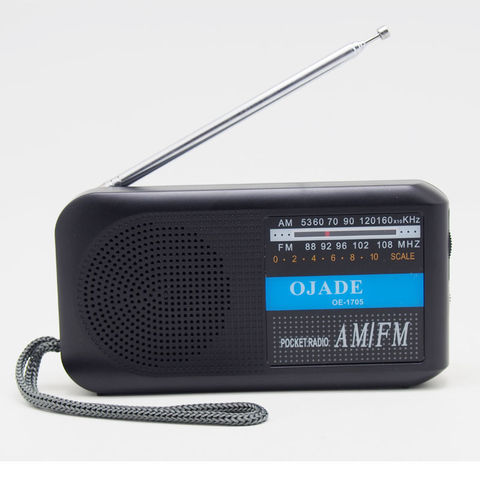 Radio Portable Pocket - AM / FM, 2 piles