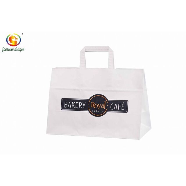Rollo de Papel Kraft Blanco MG de Grado Alimenticio de 30-200 GSM para Bolsas de Papel Biodegradables for sale at factory direct price