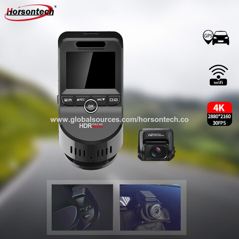 Buy Wholesale China 4k Dashcam Hot Seller With Dual Camera Wifi Gps No  Screen High Quality Mini Dash Cam Mobile App Road & 4k Dash Cam Wifi Gps at  USD 38