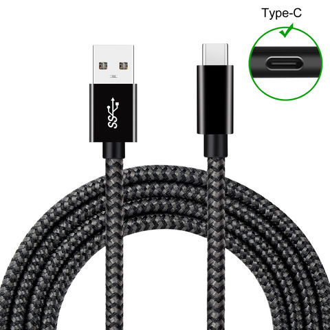 Buy Wholesale China Nylon Braided Cord 3a Quick Charge Data Charger Usb ...