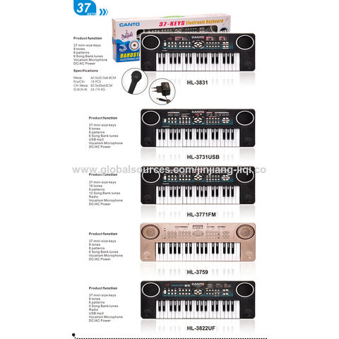 Buy Wholesale China China Professional Electronic Piano Keyboard Organ ...