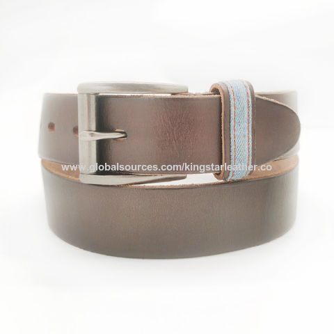 Men Adjustable Leather Belt Black Waist Casual Straps Foshion Buckle  Bussines - China Men Belt and Ratchet Belt price