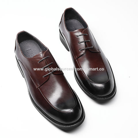 Buy Wholesale China Men's Flat Lace-up Dress Shoes Gentlemen's Formal ...