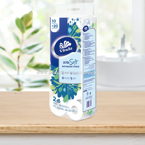Buy Wholesale China Bathroom Tissue, 10 Rolls Toilet Paper High Quality ...