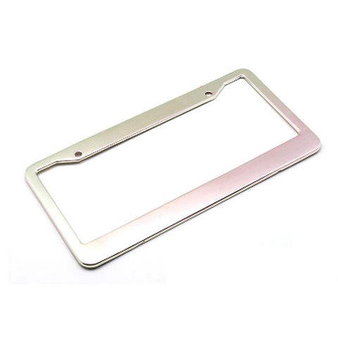 Custom License Plate Frames at Wholesale Prices