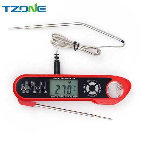 Instant Read Waterproof Digital Meat Thermometers with Internal Strong  Attachable Magnet - China Instant Read Thermometer, Digital Meat Thermometer
