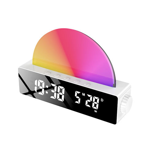 Buy Wholesale China Wholesale Colorful Lights Alarm Smart Clock For ...