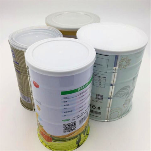 Buy Wholesale China Wholesale Price Top Round Milk Powder Tin Cans With ...