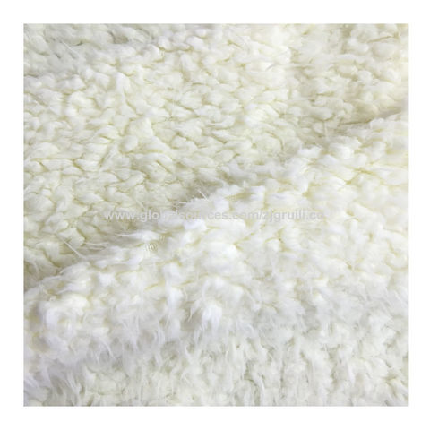Factory Direct High Quality China Wholesale Supplier Of 330gsm Brushed  Steamed White 100% Polyester Long Hair Pv Plush Fabric $1.75 from  Zhangjiagang Ruili Textile co., ltd.