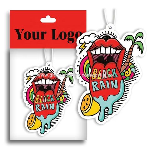 Buy Wholesale China Customized Logo All Scents Refresh Paper Car Air