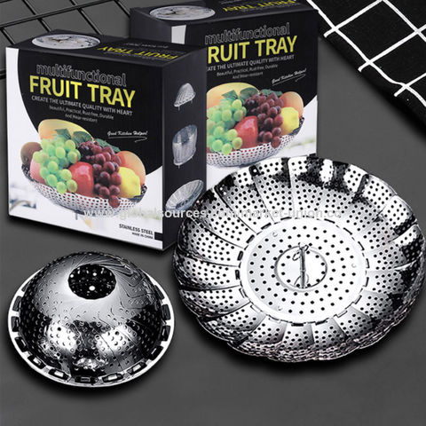 Buy China Wholesale Vegetable Steamer Basket, Stainless Steel