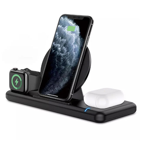 Buy Wholesale China 3 In 1 Wireless Charging Station Mobile Phone Qi ...