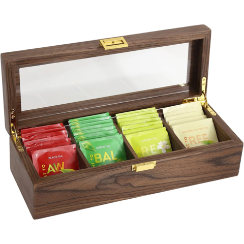 Personalizado caja de té | Té Pecho de almacenamiento