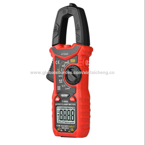 KAIWEETS HT206A Clamp Meter Multimeter TRMS 4000 Counts, Auto-ranging Amp Voltage Tester With Backlight, Measures AC Current, AC/DC Voltage, Capacitance, Resistance, Diodes, Continuity | AusPower Australia